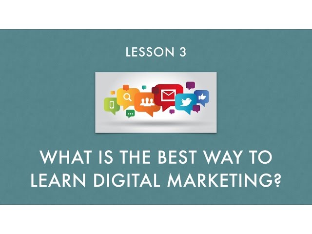 What Is The Best Way To Learn Digital Marketing? | Sdarr Studios