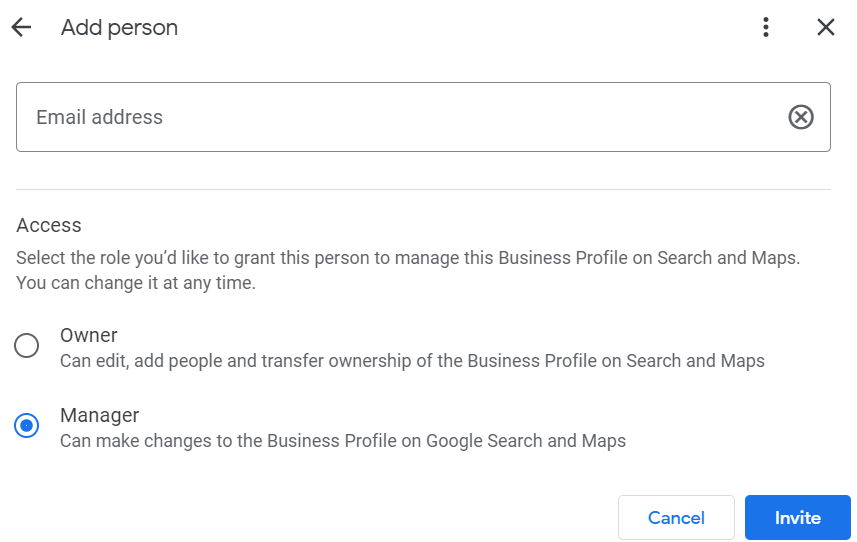 How to Share a Google Business Profile